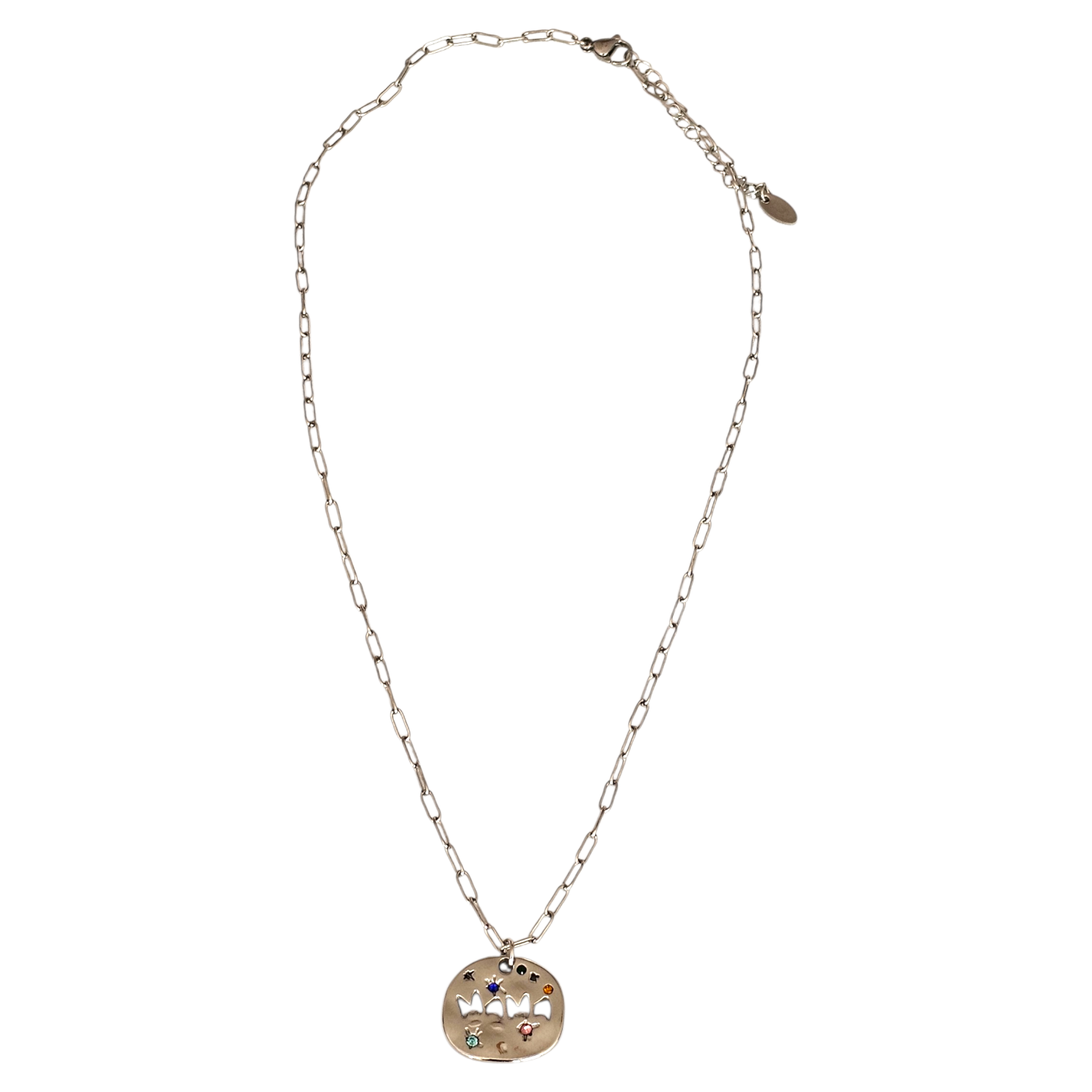 Collar Mamá - Plateado