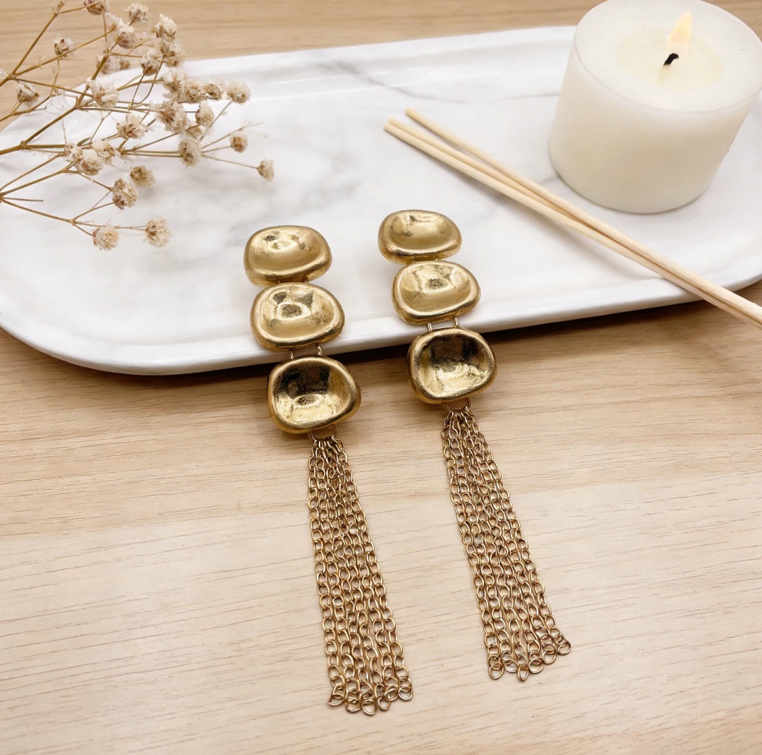 Pendientes Vigila - Dorados