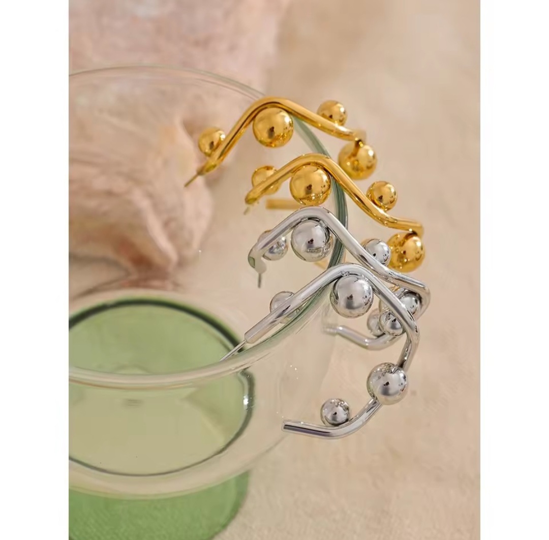 Aros Bolinga - Plateados