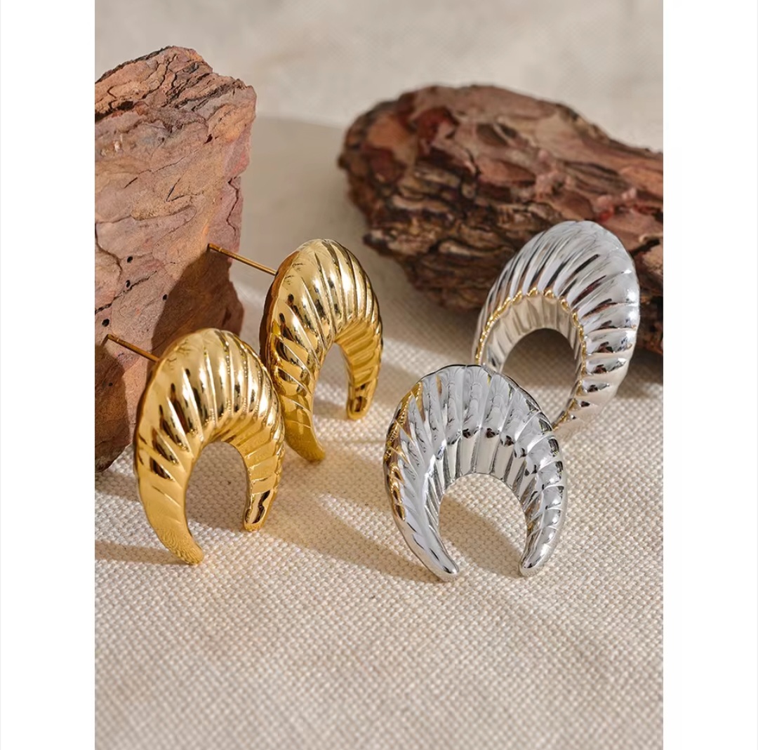 Pendientes Razer - Plateados