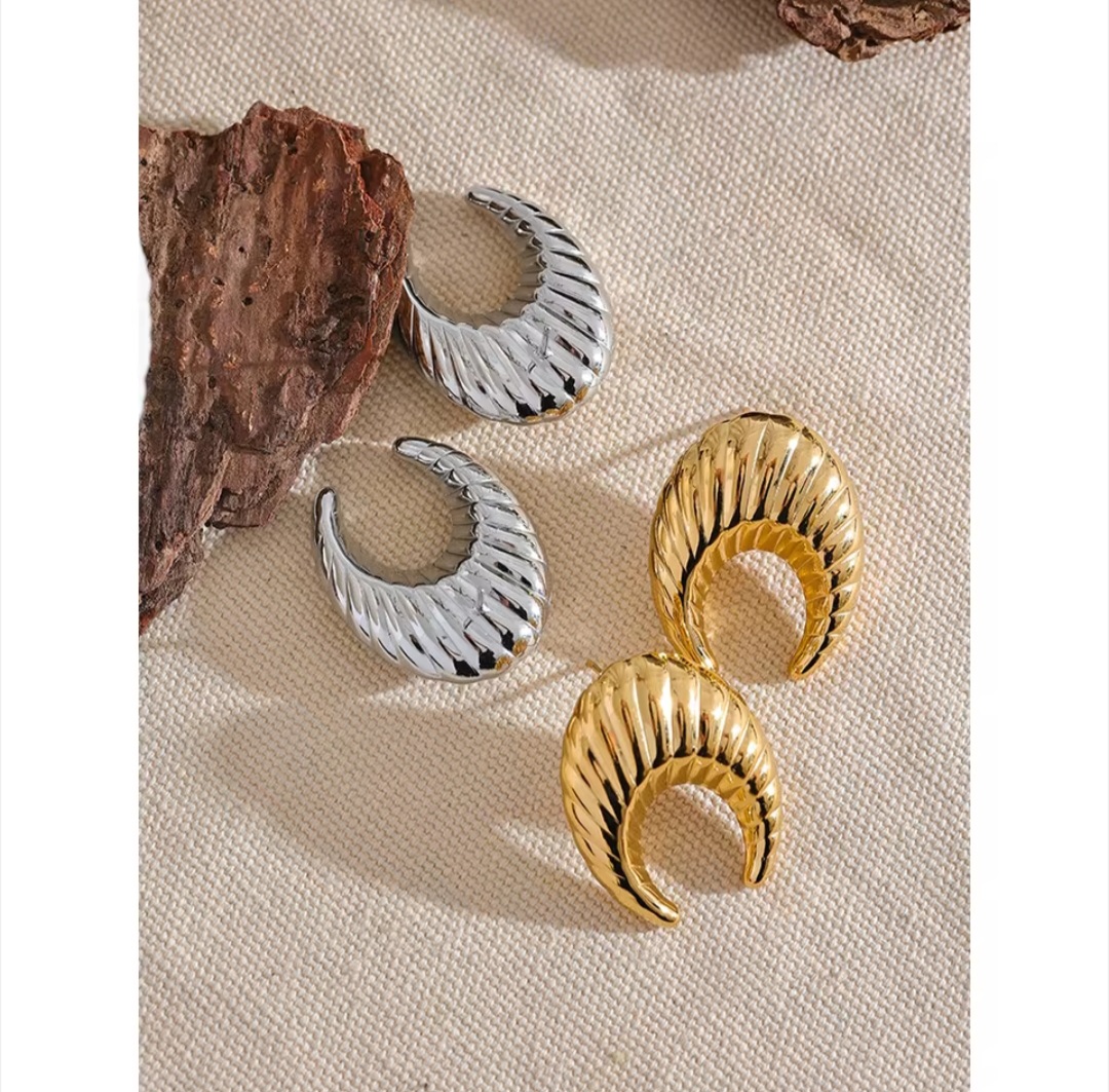 Pendientes Razer - Plateados