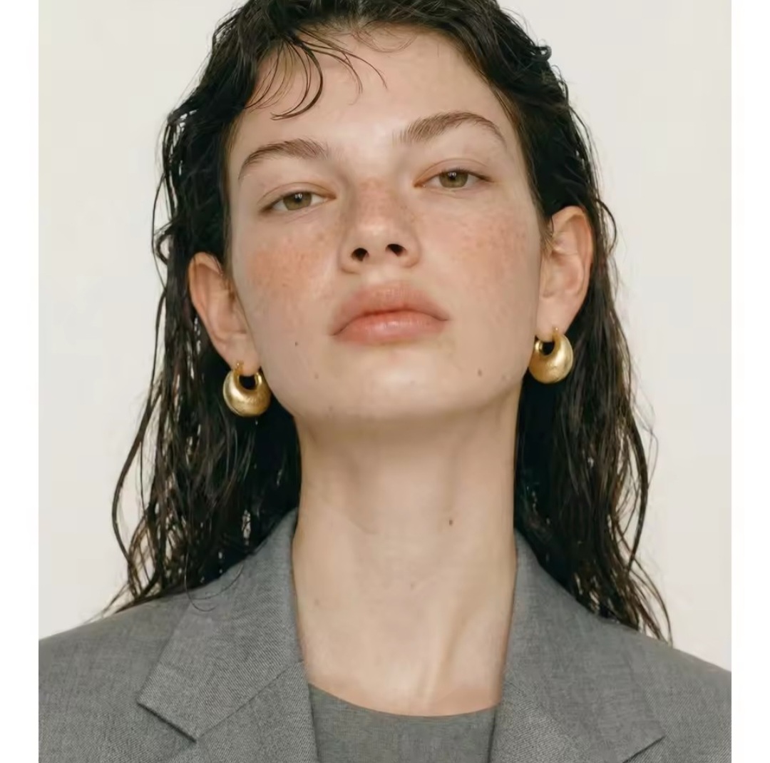 Aros Camelia - Dorados