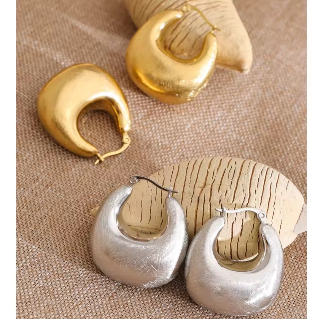 Aros Camelia - Dorados