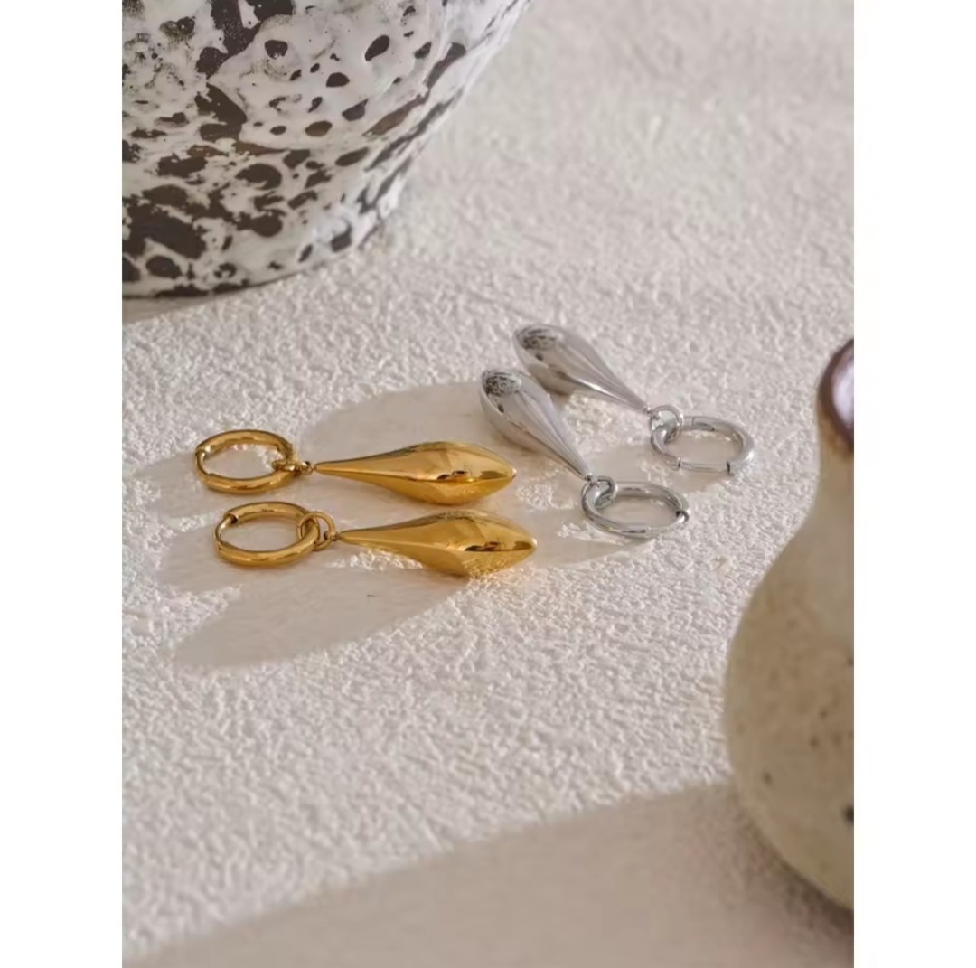 Pendientes Cartajena - Plateados