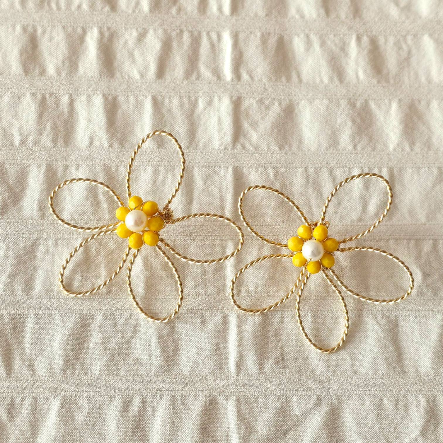 Pendientes Miraflor - Amarillos