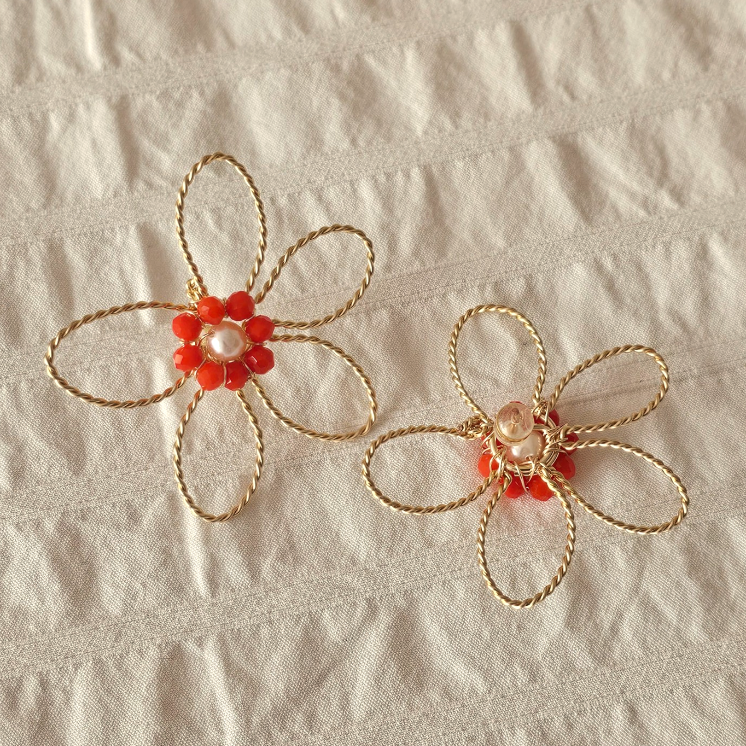 Pendientes Miraflor - Naranjas