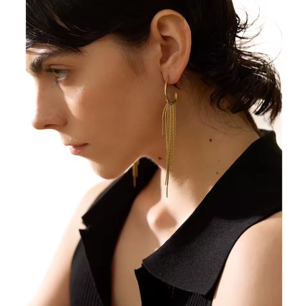 Pendientes Greta - Dorados