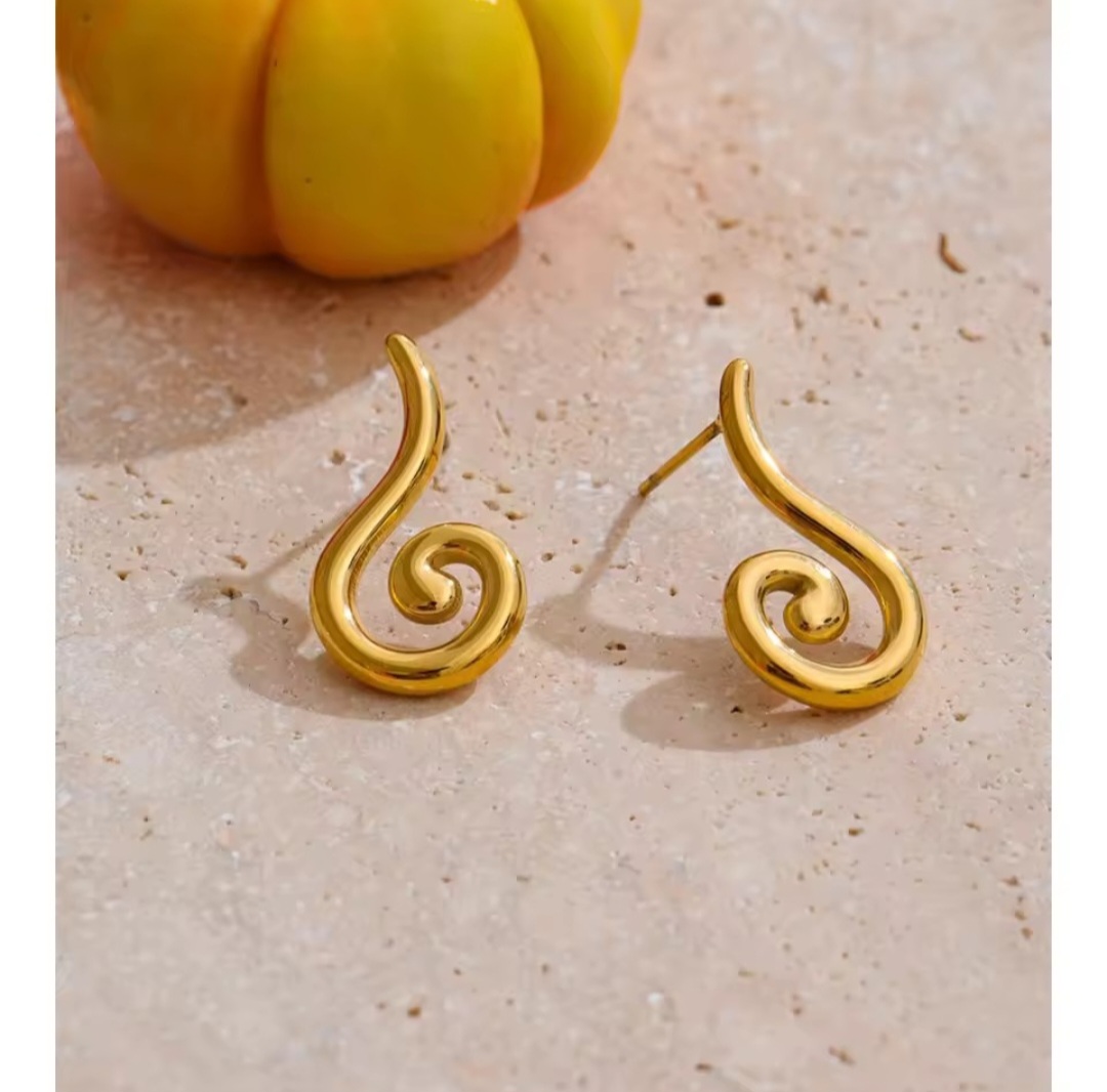 Pendientes Anselma - Dorados