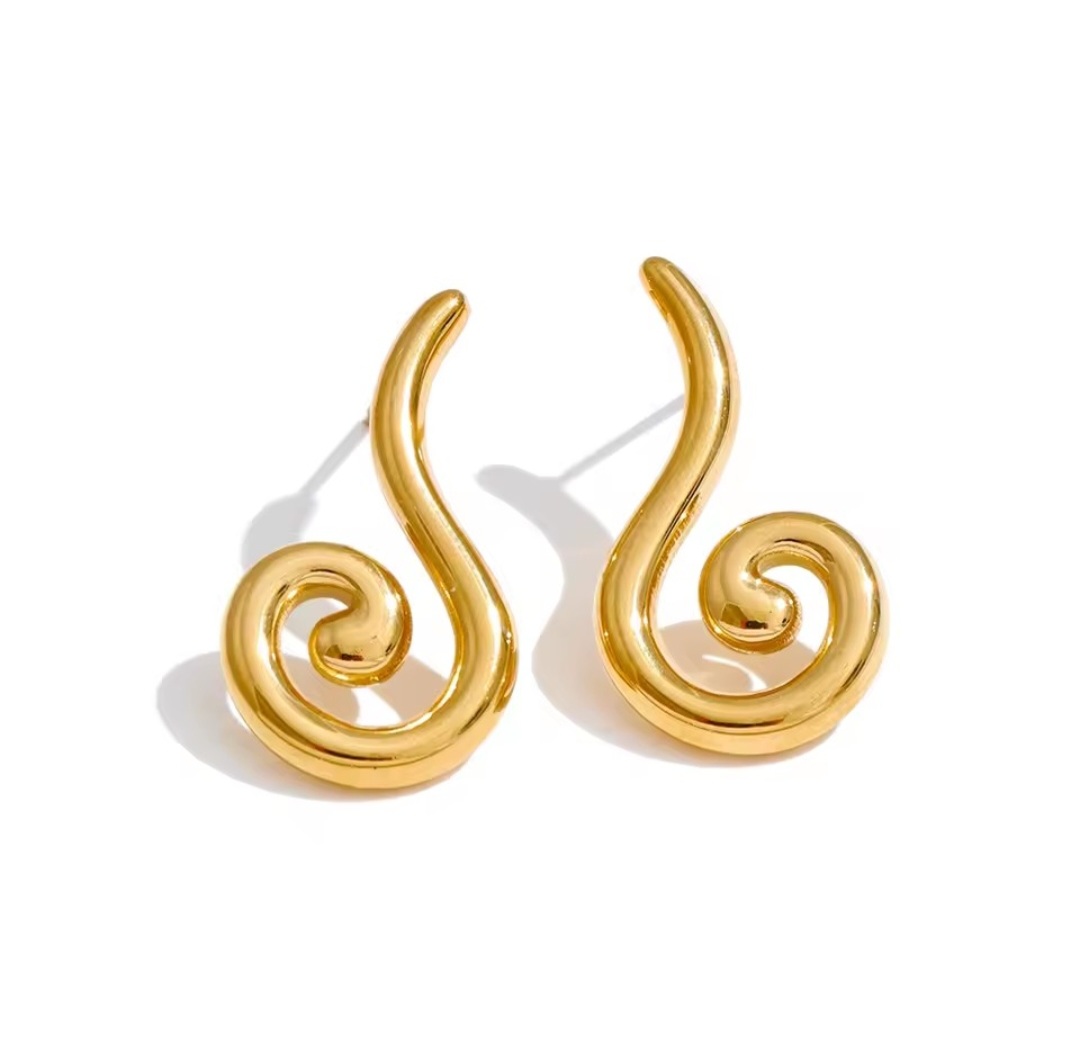 Pendientes Anselma - Dorados