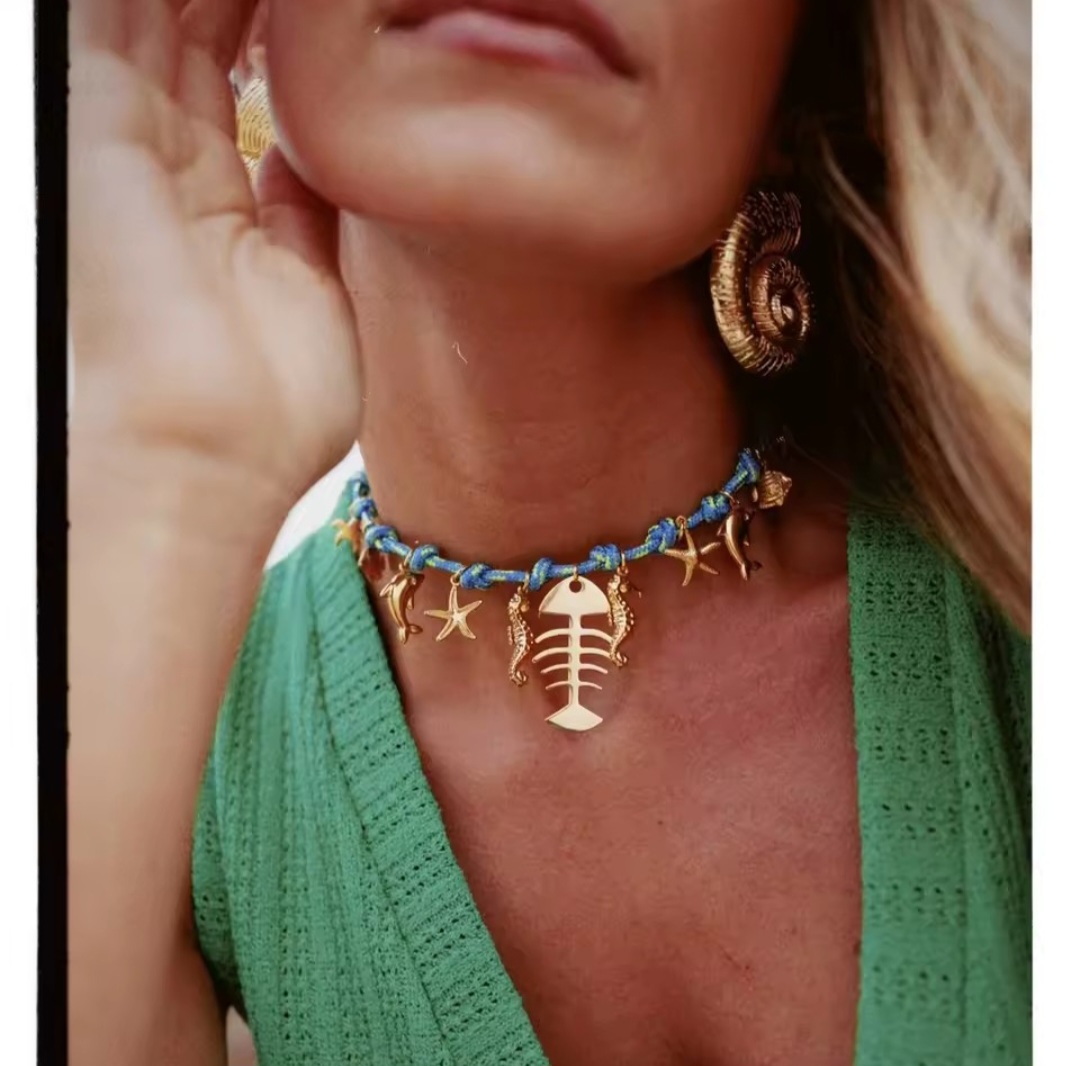 Collar Raspa - Azul