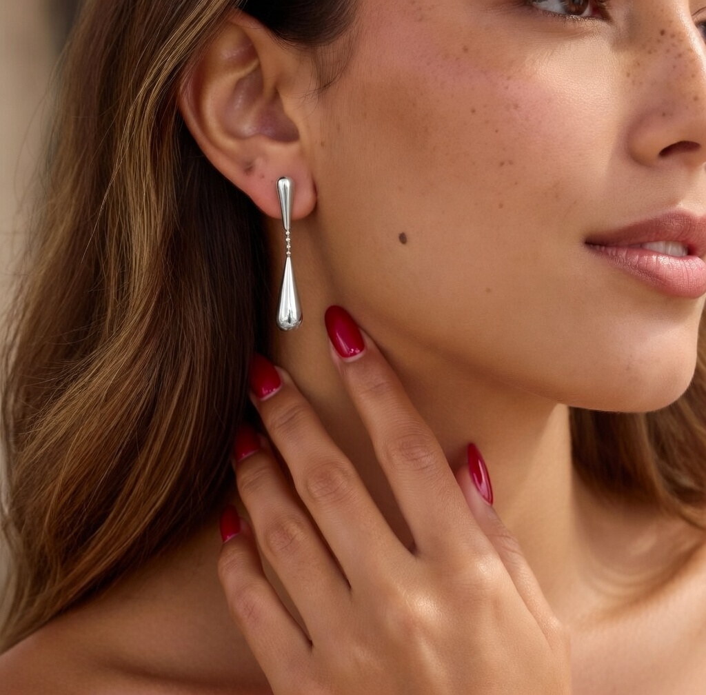 Pendientes Brisa - Plateados