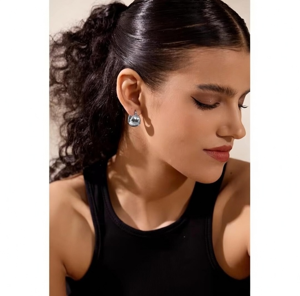 Aros Orquídeas - Plateados